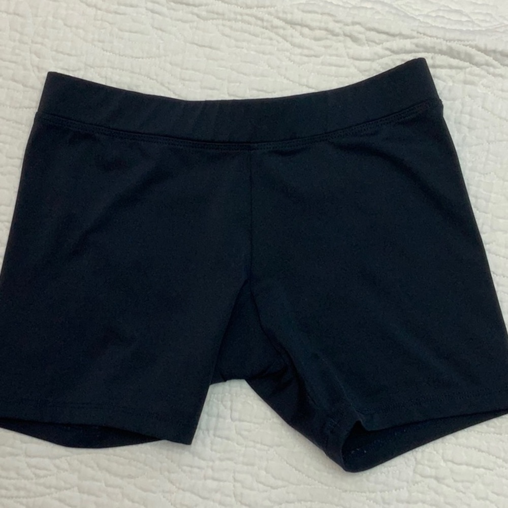 Girls Bike Shorts with Elastic Waistband